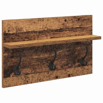 Halmeubelset met lade Oud hout 90 x 31 x 46,5 cm Bewerkt hout