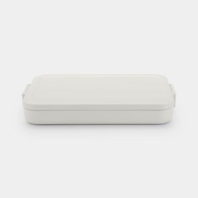 Brabantia Make & Take Lunchbox Plat Light Grey Brabantia Make & Take Lunchbox Plat Light Grey