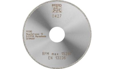 PFERD TOOLS 68410237 D1A1R 100-2-22,23 D 427 GAD Diamanten doorslijpschijf Diameter 100 mm Boordiameter 22.23 mm Duroplast, Technisch keramiek 1 stuk(s) PFERD TOOLS 68410237 D1A1R 100-2-22,23 D 427 GAD Diamanten doorslijpschijf Diameter 100 mm Boordiameter 22.23 mm Duroplast, Technisch keramiek 1 stuk(s)
