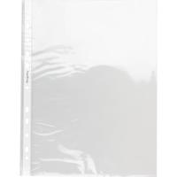 Pergamy geperforeerde showtas, ft A4, 11-gaatsperforatie, glasheldere PP van 60 micron, pak van 100 stuks - thumbnail