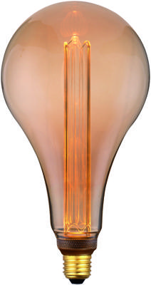 Golden Juwel LED light big peer amber 5W lumen E27