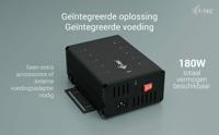 i-tec I-TEC USB-C/USB-A Charging HUB 10 Port USB-combi-hub Zwart - thumbnail