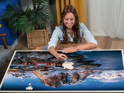Ravensburger puzzel Hamnoy Lofoten 3000 stukjes - thumbnail