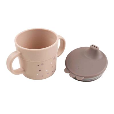 Done By Deer tuitbeker vrolijke stippen roze, 215ml