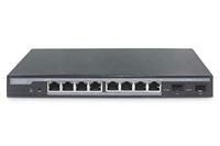 Digitus DN-95344 DN-95344 Netwerk switch 8 + 2 poorten 10 / 100 / 1000 MBit/s - thumbnail
