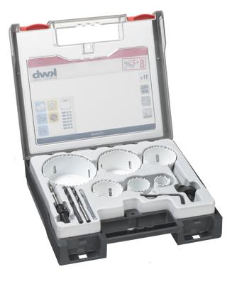 kwb 598250 Gatenzaagset 11-delig 25 mm, 35 mm, 46 mm, 54 mm, 68 mm, 83 mm 1 stuk(s)