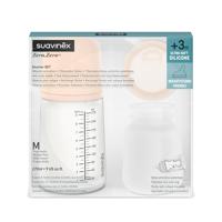 Starterset Fles Zero.Zero 270 ml SUAVINEX huid - thumbnail