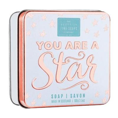Scottish Fine Soaps Soap in a Tin Sweet Sayings You Are A Star 100gr