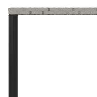 2-delige Tuinset met kussens poly rattan grijs - thumbnail