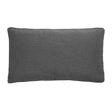 Summerset rugkussen Bloemendaal - antraciet - 46x80 cm