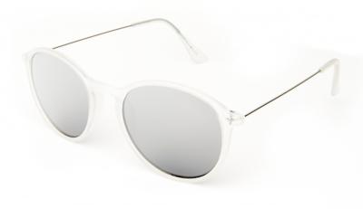Kost zonnebril unisex panto matwit/zilver (19 175) Kost zonnebril unisex panto matwit/zilver (19 175)