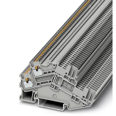 Phoenix Contact 3214521 Klem 2-etages 3.5 mm Snelaansluiting Toewijzing: Terre Grijs 50 stuk(s) Piece Phoenix Contact 3214521 Klem 2-etages 3.5 mm Snelaansluiting Toewijzing: Terre Grijs 50 stuk(s) Piece