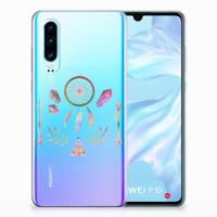 Huawei P30 Telefoonhoesje met Naam Boho Dreamcatcher - thumbnail