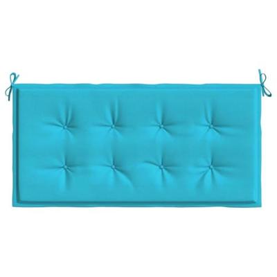 Tuinbank Kussen Turquoise 120 x 50 x 4 cm Oxford stof