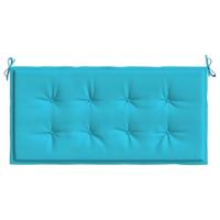 Tuinbank Kussen Turquoise 120 x 50 x 4 cm Oxford stof - thumbnail