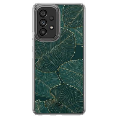 Samsung Galaxy A52 hybride hoesje - Monstera leaves