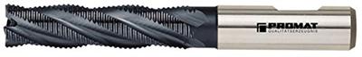 Promat/Tecwerk Schachtfrees | DIN 844 type HR | nominale-d. 6 mm inzetlengte 30 mm | HSS-Co5 TiCN DIN 1835 B | snedeaantal 4 lang - 4000866546