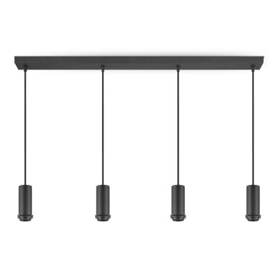 Light depot - hanglamp pendel XXL 4L Beam - zwart - Outlet