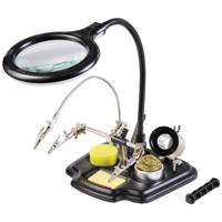 TOOLCRAFT TO-7580322 Toolcraft LED-loeplamp met 3e hand Vergrotingsfactor=1.75 x, 4 x 100 mm Energielabel 2021 G (A - G) - thumbnail