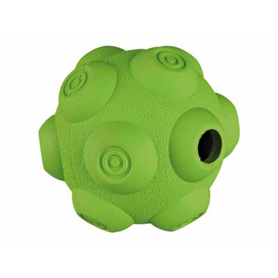 TRIXIE SNACKBAL NATUURRUBBER ASSORTI 9X9X9 CM 3 ST