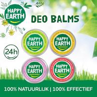 Happy Earth 100% Natural Deo Balm Jasmine Ho Wood - thumbnail