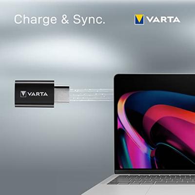 Varta USB 2.0 Adapter [1x USB-C stekker - 1x Micro-USB-bus] Charge & Sync Adap.