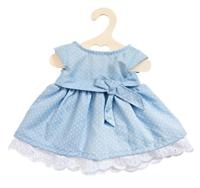 Heless poppenkleding zomerjurk blauw 28 33 cm - thumbnail