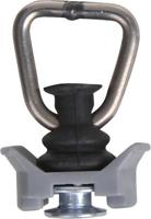 ProPlus stud fitting enkel met ronde ring 1000 kg staal/kunststof - thumbnail