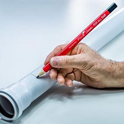 Pica Markeerstift | lengte 23 cm | geslepen v.tegels | gepunt | 100 stuks - 545/24-100 - 545/24-100 - thumbnail