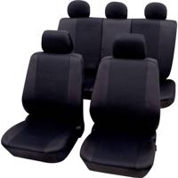 Petex 26174804 Sydney Autostoelhoes 11-delig Polyester Zwart Bestuurder, Passagier, Achterbank - thumbnail
