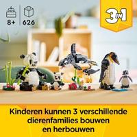 Lego Creator 31165 Wilde Dieren Pandafamilie - thumbnail