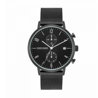 Montgomery MG900 Chronograaf Zwart Mesh | 10090106 - thumbnail
