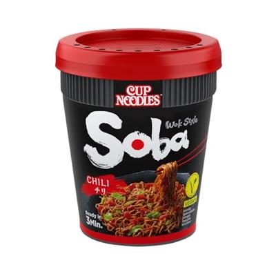 Noodles nissin soba chili cup | 8 stuks