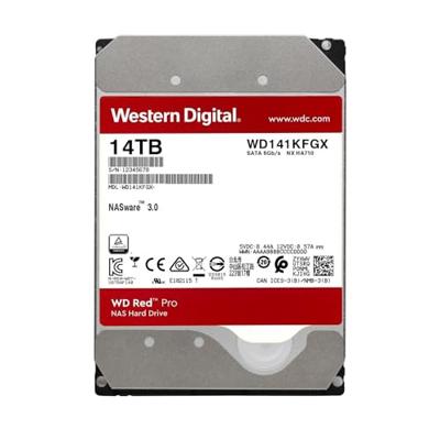 Western Digital Red™ Pro Harde schijf (3.5 inch) 14 TB WD141KFGX Bulk SATA III