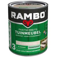 Rambo Pantserbeits Tuinmeubel Zijdemat Transparant - 750 ml Whitewash - thumbnail