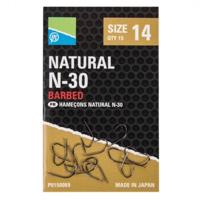 Preston Natural N-30 haken Size 14 - thumbnail