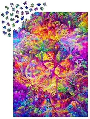 Jungle Tapestry Puzzel 1000 Stukjes