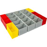 L-BOXX Indelings-set | B349xD265xH63 mm | blauw/geel/oranje/rood/groen/grijs | Blauw/geel/oranje/rood/groen/grijs | 1 stuk - 6000010089 6000010089 - thumbnail