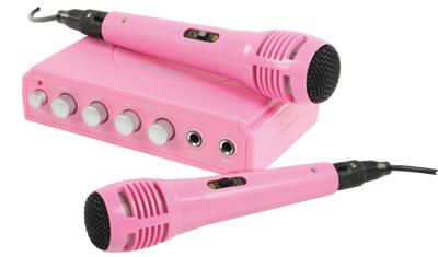 König König hav-km11p karaoke mixer roze