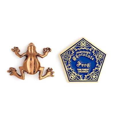 Harry Potter tree ornament with Pin Badge Deck Chocolate Frog
