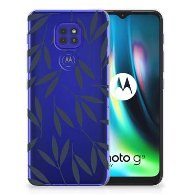 Motorola Moto G9 Play | E7 Plus | TPU Case | Leaves Blue