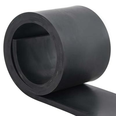 VidaXL Rubberen rand voor sneeuwploeg 200x15x1 cm zwart