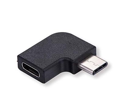 VALUE Adapter, USB 3.2 Gen 2, Type C - C, M/F, 90° Haaks, zwart VALUE Adapter, USB 3.2 Gen 2, Type C - C, M/F, 90° Haaks, zwart