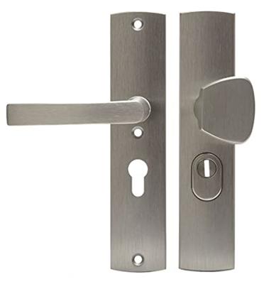 AXA | Veiligheidsbeslag Curve Plus S-knop+kruk Blok | PC55 | Anti-kerntrek | Omkeerbaar | 242x52x13 | Alu | SKG3 AXA | Veiligheidsbeslag Curve Plus S-knop+kruk Blok | PC55 | Anti-kerntrek | Omkeerbaar | 242x52x13 | Alu | SKG3