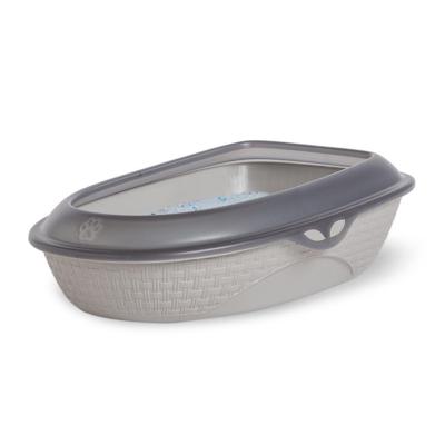 Bama pet sabbia kattenbak 59.5x40.3x17.9 cm grijs