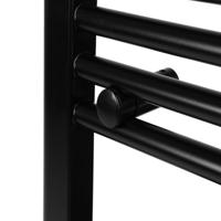 Elektrische Handdoekradiator Eurom Sani Towel 800W 110x50 cm Met Wifi Zwart Eurom - thumbnail