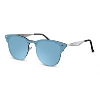 CWI zonnebril heren cat. 3 wayfarer blauw/zilver (CWI1903) - thumbnail