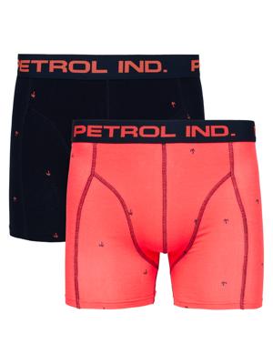 Petrol Industries Heren 2-pack boxershorts Grijs - S