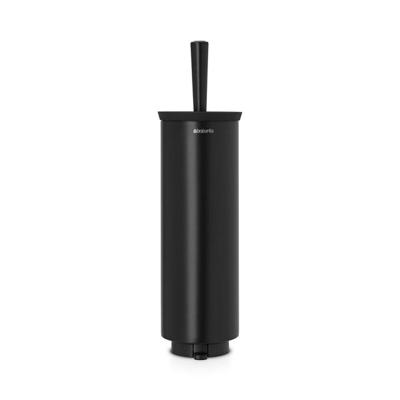 Brabantia toiletborstel met houder profile matt black Brabantia toiletborstel met houder profile matt black