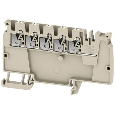 Weidmüller 2683460000 Potentiaalklem Push-In-klem, Steekaansluiting Donkerbeige 50 stuk(s)